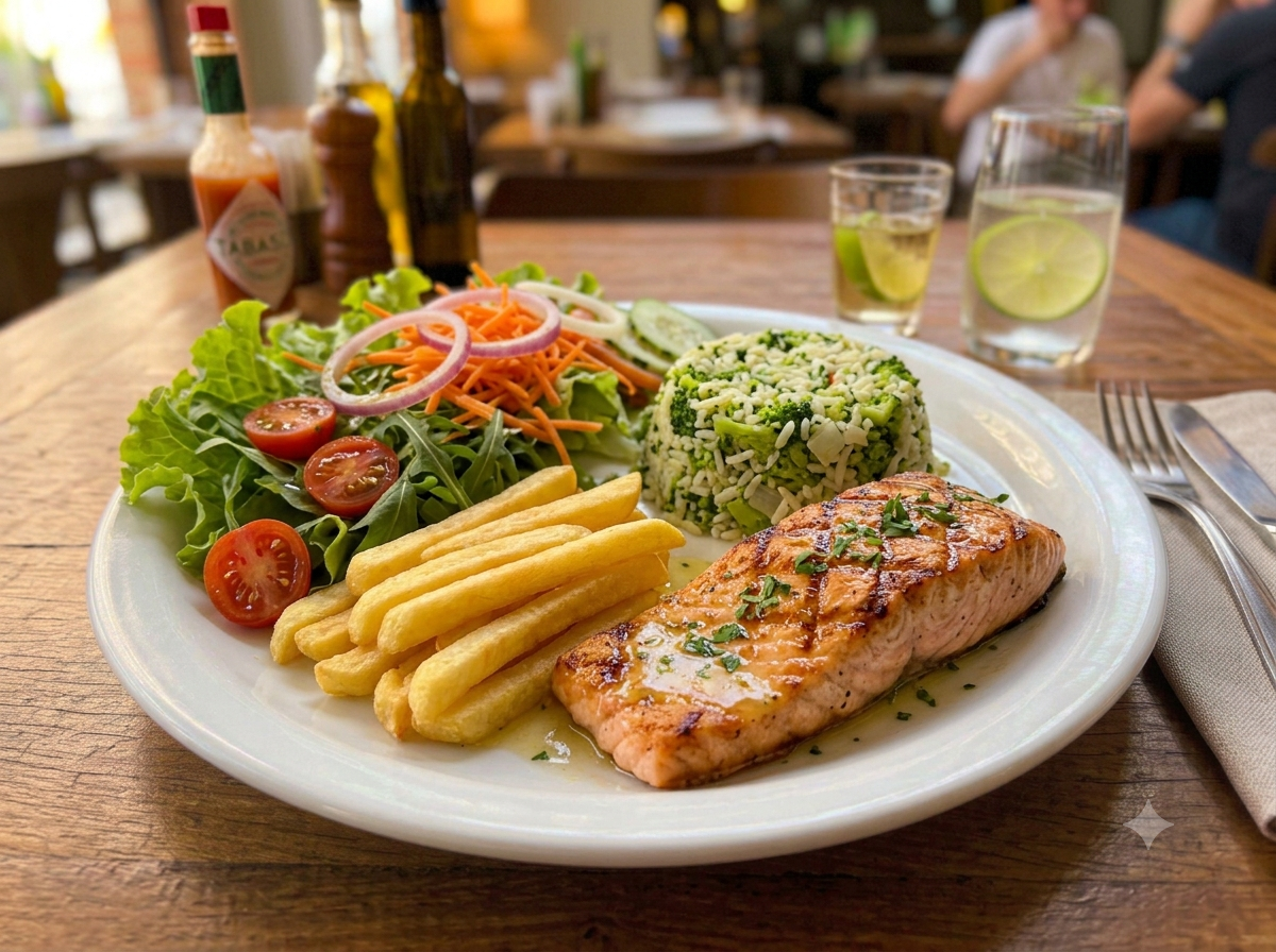 Salmão Grelhado